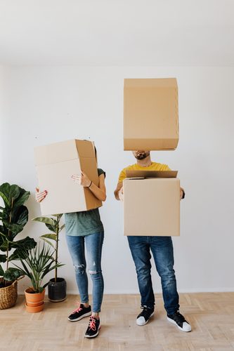 Announcement of an upcoming house move